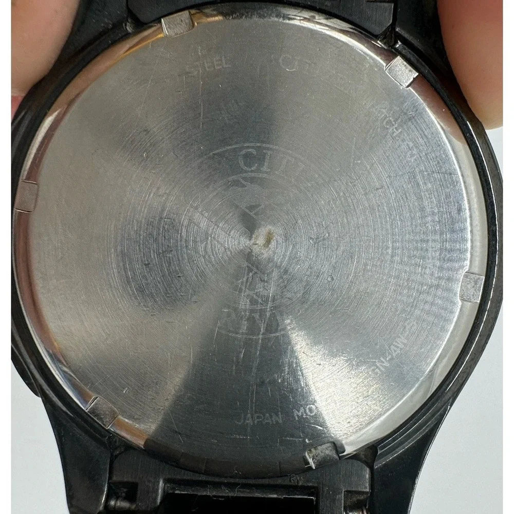 Citizen Eco-Drive Perpetual Calendar Black Ion-Plated Watch BL8005-77E GN-4W-S